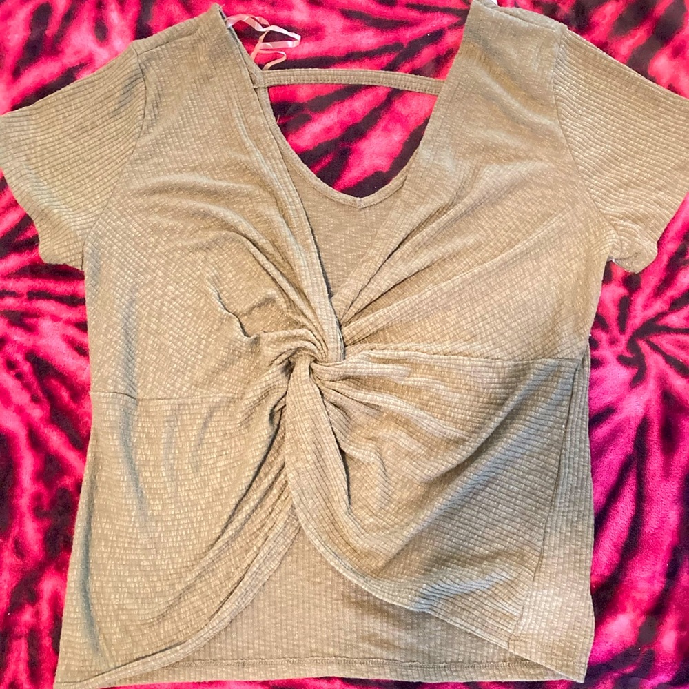 Dark Green Crop Top Available Now!